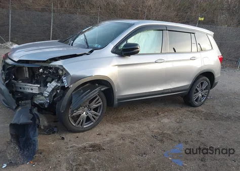 2021 Honda Passport Awd Ex-L from USA, damaged, VIN 5FNYF8H54MB007766